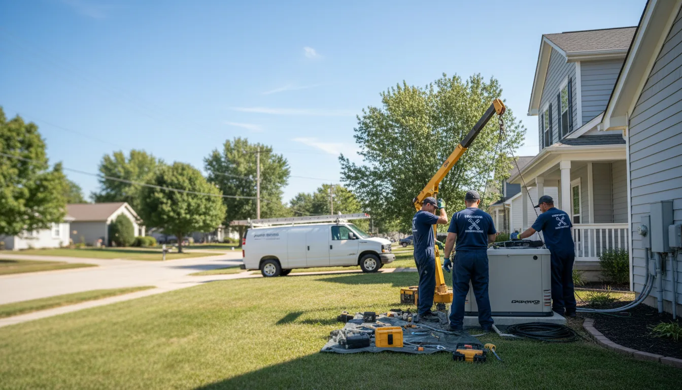 Generator Installation in Saratoga, IN near me